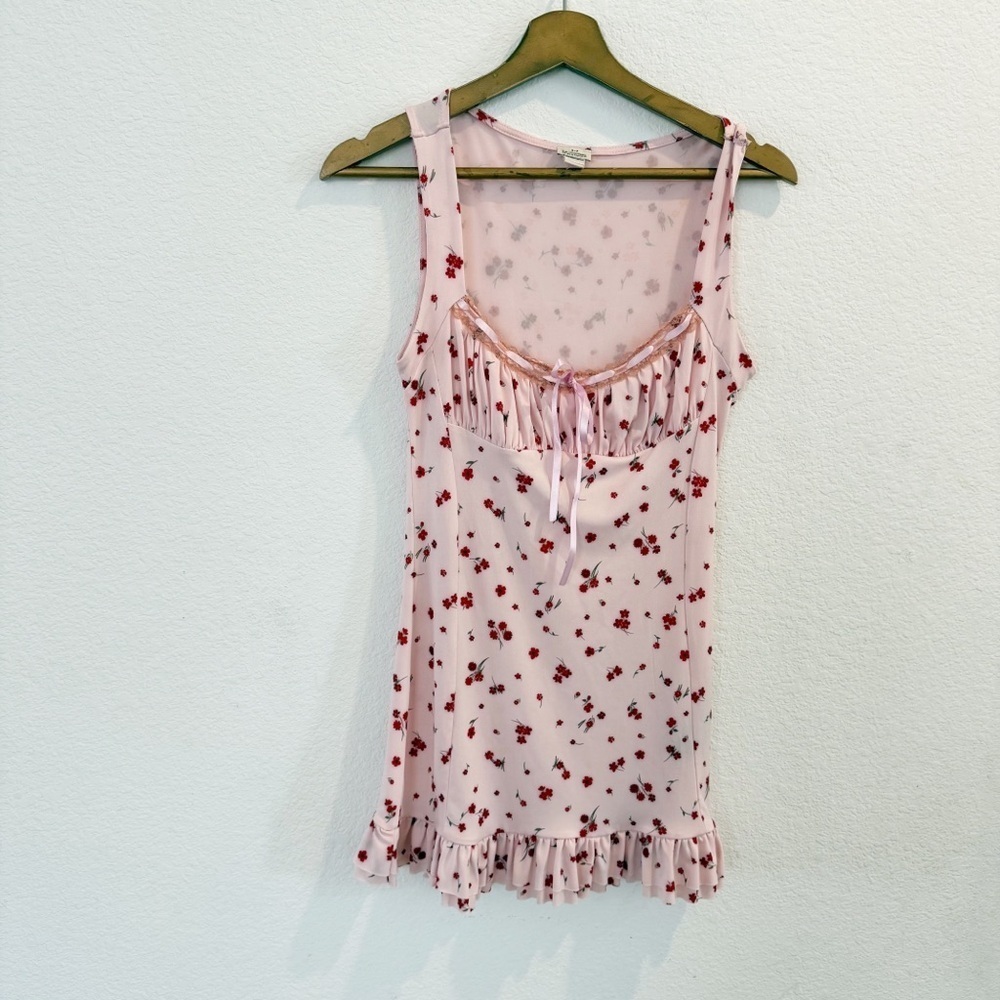 UO Kimchi Blue- NWOT Sienna Ribbon Mini Dress - Size Sm